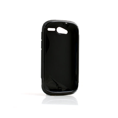 Coque en TPU System-S noire pour HTC myTouch 4G