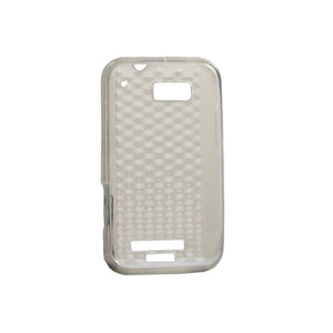 Transparent TPU Silikon Hülle Case Skin Cover für Motorola Defy
