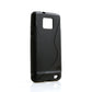 Coque en silicone TPU noir pour Samsung Galaxy S2 i9100