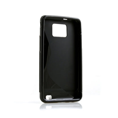 TPU Silikon Hülle Case Schwarz für Samsung Galaxy S2 i9100