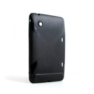 TPU Silikon Hülle Case Cover Skin in Schwarz für HTC Flyer