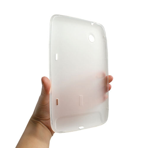 Coque de protection en silicone TPU transparente mate pour HTC Flyer