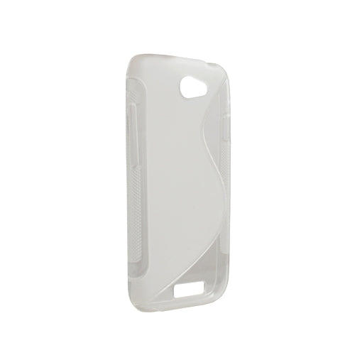 Housse de protection en silicone transparente pour HTC One S