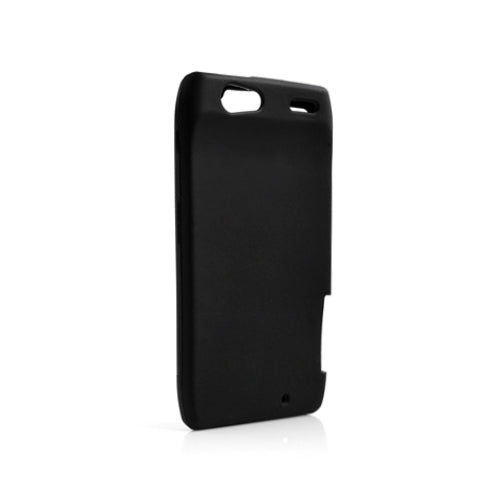 Silicone Case Cover Black for Motorola RAZR XT910