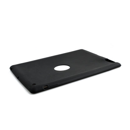 Silicone Case Cover Skin in Black for Apple iPad 3