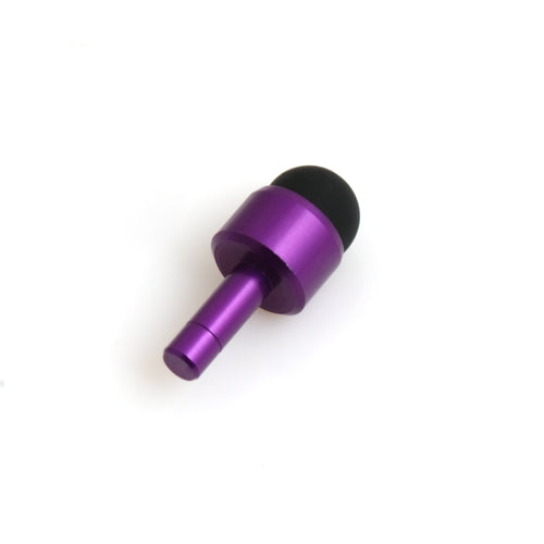 Stylus Pen Touch Pen Audio Plug for Smartphone Tablet PC Purple