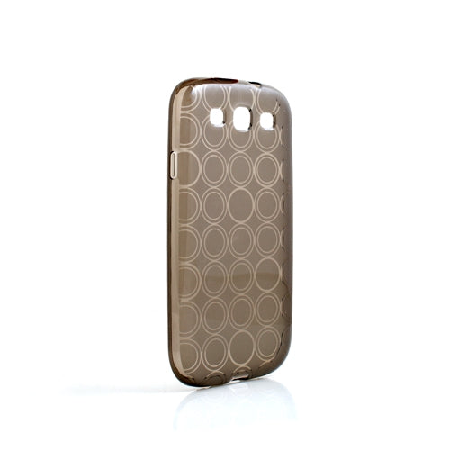 Housse de protection en silicone TPU pour Samsung Galaxy S3 i9300 marron