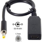 SYSTEM-S USB 3.1 Kabel 23cm Typ C Stecker zu DC 20V 4,0 x 1,7 mm Buchse Adapter Ladekabel