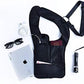 System-S Sac avant-bras Sac à bandoulière Sac de sécurité Holster Sac à bandoulière pour tablette PC et bien plus encore