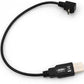 System-S Micro USB Adapter Kabel 90° Winkelstecker 20 cm