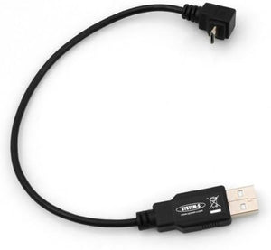 Cable adaptador System-S Micro USB conector en ángulo de 90° 20 cm