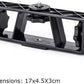 SYSTEM-S triple mount with attachments for camera microphone smartphone size L