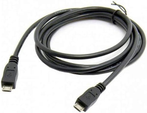 System-S Micro USB Stecker zu Micro USB Stecker Kabel 100cm