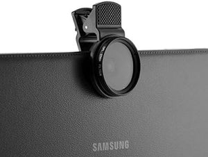 SYSTEM-S Universal Clip-on Clamp 37mm Polarization Filter Lens Lens for Smartphone Tablet PC