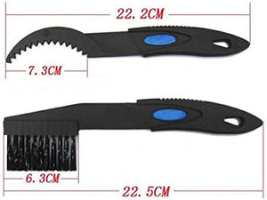 System-S bicycle chain cleaner set of 2 brush brush bicycle cassette cleaning cleaning brush