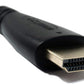 SYSTEM-S HDMI 1.4 Kabel 10 m Stecker zu Micro Stecker Adapter in Schwarz