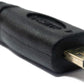 SYSTEM-S HDMI 2.1 Kabel 50 cm Stecker zu Micro Stecker Adapter in Schwarz