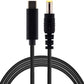 SYSTEM-S USB 3.1 Kabel 145 cm Typ C Stecker zu DC 20 V 5,5 x 1,1 mm Stecker Adapter