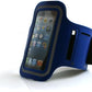 System-S Sports Armband Case Protective Cover for Jogging Gym in Blue for Apple iPhone 5