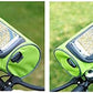 SYSTEM-S 2in1 Lenkertasche Fahrradhalterung Fahrradtasche Schultertasche Schutzhülle für 4,8 Zoll inch Geräte Smartphones