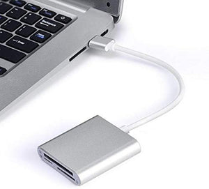 Lecteur adaptateur de lecteur de carte SD System-S 3in1 USB Type A 3.0 vers CF TF