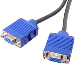 System-S LFH DMS-59pin Stecker auf 15Pin VGA RGB Buchse Kabel für PC Grafikkarte