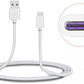 SYSTEM-S USB 3.1 Type C (male) to USB Type A 2.0 (female) fast charging cable 25W-5V-5A data cable charging cable 100 cm