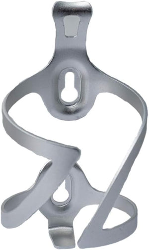 SYSTEM-S bicycle bottle holder mount made of metal in grey