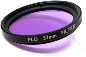 Filtre de fluorescence filetage 37 mm objectif FLD à visser pour la photographie