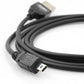 System-S 100 cm 8-pin USB Stecker auf USB A Stecker Datenkabel für Nikon Coolpix UC-E6 UC-E16 UC-E17