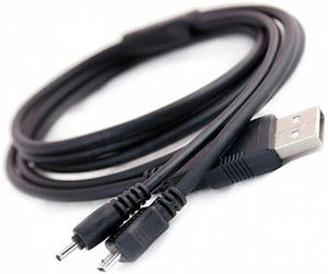 SYSTEM-S USB Daten Ladekabel Kabel & Mirco USB für Nokia 5610 XpressMusic