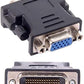 System-S LFH DMS-59pin macho a conector hembra VGA RGB de 15 pines para tarjeta gráfica de PC