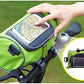 SYSTEM-S 2in1 Lenkertasche Fahrradhalterung Fahrradtasche Schultertasche Schutzhülle für 4,8 Zoll inch Geräte Smartphones