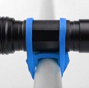 System-S sangle en silicone support de lampe de vélo fixation support de lampe de poche