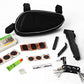 System-S Fahrradwerkzeug Reifen Flickzeug Fahrrad Notfall Reparatur Kit mit Luftpumpe