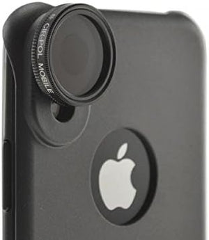 Lentille de filtre polarisant SYSTEM-S (CPL) avec étui de protection pour iPhone X