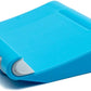 SYSTEM-S stand holder foldable adjustable in blue for tablet and smartphone