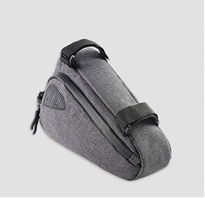 SYSTEM-S bicycle saddle bag holder attachment waterproof in grey