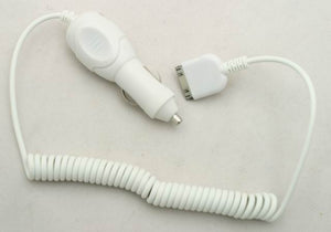 System-S car charging cable for Creative ZEN Vision M white