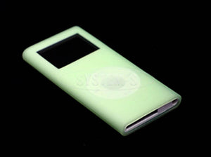 System-S Silicone Skin / Case / Cover for Apple iPod Nano 2 green