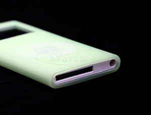 Skin / coque / coque en silicone System-S pour Apple iPod Nano 2 vert