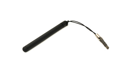 SYSTEM-S Mini Stylus Touch Pen Ausziehbar 6,5 cm bis 9,5 cm Schwarz für Smartphone Tablet PC