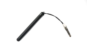 SYSTEM-S Mini Stylus Touch Pen Extendable 6.5 cm to 9.5 cm Black for Smartphone Tablet PC
