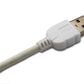 SYSTEM-S USB 3.1 cable 20 cm type C plug to 2.0 A plug left right angled adapter 5 Gbit/s 100W