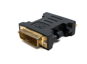 SYSTEM-S DVI-I Stecker auf DVI-D Buchse Konverter Adapter