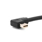 System-S Adapter Kurz Kabel DVI zu Mini DisplayPort Gewinkelt 90° Winkel 20 cm