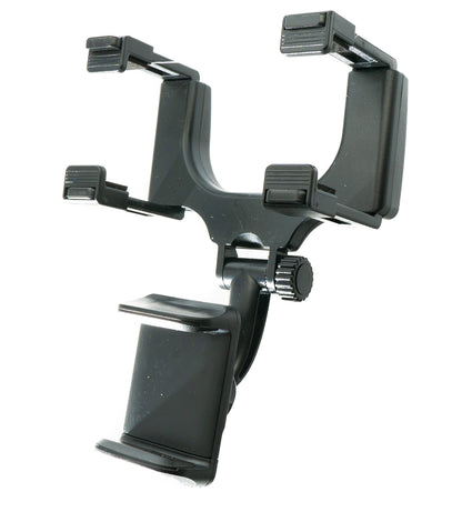 SYSTEM-S car rearview mirror holder holder arm for GPS cell phone smartphone and other devices