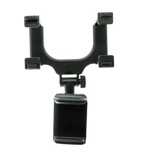 SYSTEM-S car rearview mirror holder holder arm for GPS cell phone smartphone and other devices