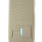 SYSTEM-S CD DVD Sonnenblende Halterung Auto KFZ CD Halter Aufbewahrung Organizer Beige