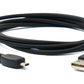 SYSTEM-S USB 2.0 Kabel 140 cm Ladekabel für Pentax Optio Digitalkamera Adapter in Schwarz